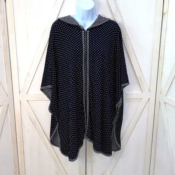 Lynn Ritchie Silver Reversible Oversized Hoodie New With Tags - Picture 1 of 10
